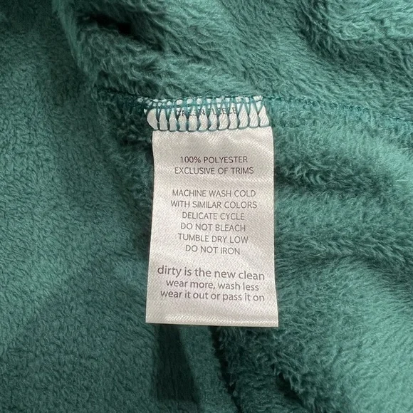 Horny Toad Green Fleece Vest Super Soft Size Medium - Picture 9 of 10